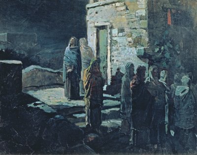 Christ after the Last Supper in Gethsemane, 1888 by Nikolai Nikolajevitch Gay